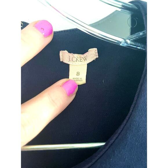 J. Crew Ponte Knit Fit and Flare Mini Dress - Picture 4 of 8